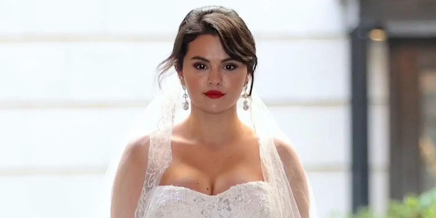 Selena Gomez filmando para