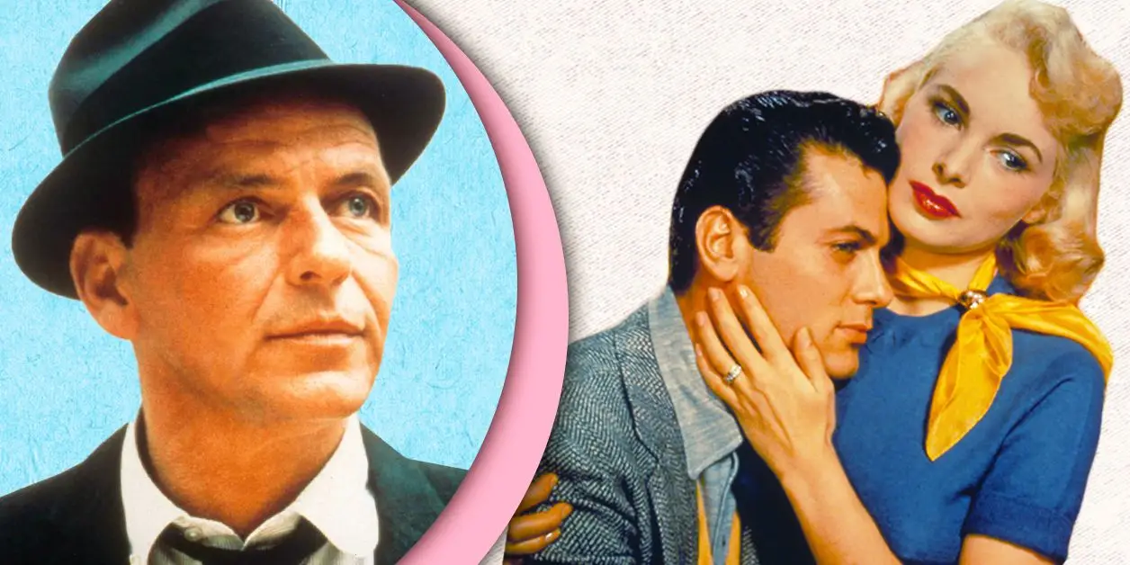 Frank Sinatra z Tonym Curtisem i Janet Leigh