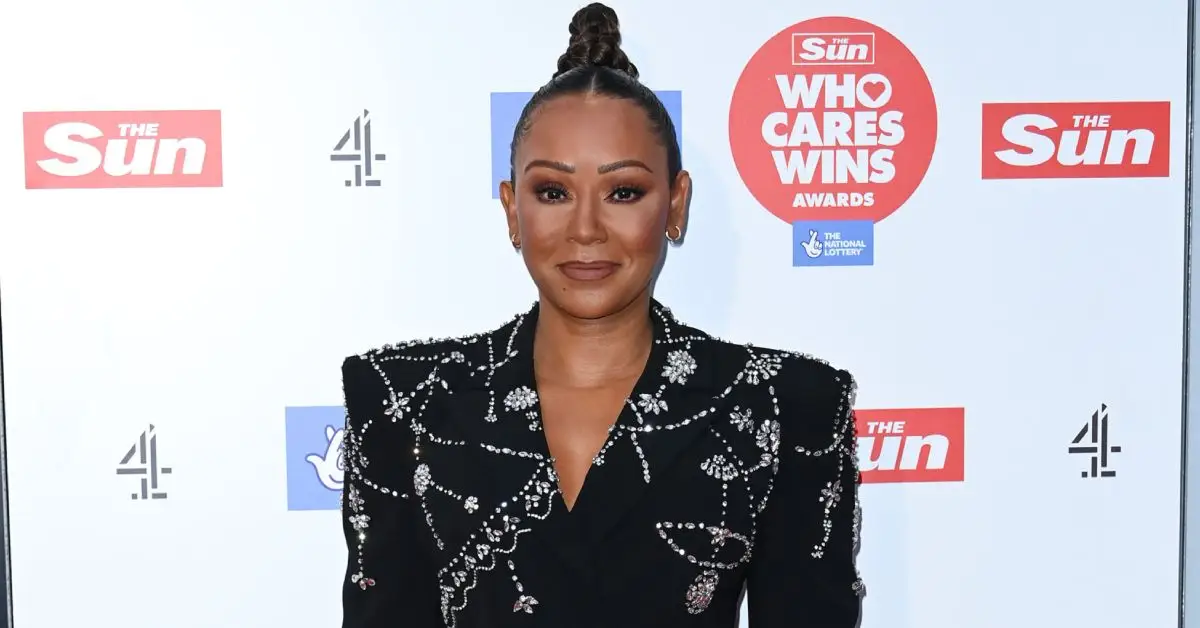 Melanie Mel B Brown sieht knallhart aus