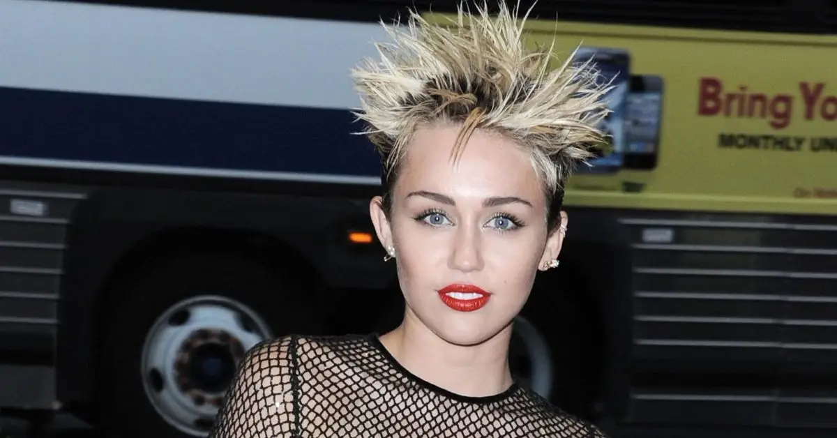 Miley Cyrus på den røde løber