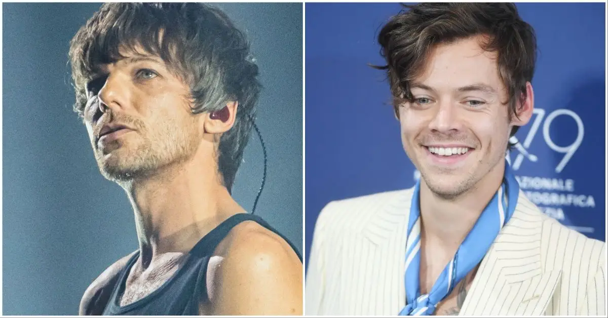 Louis Tomlinson och Harry Styles
