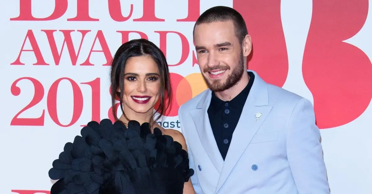 Liam Payne och Cheryl Cole på röda mattan