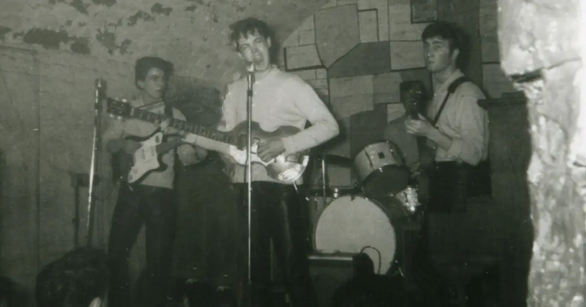 The Beatles amb Pete Best bateria
