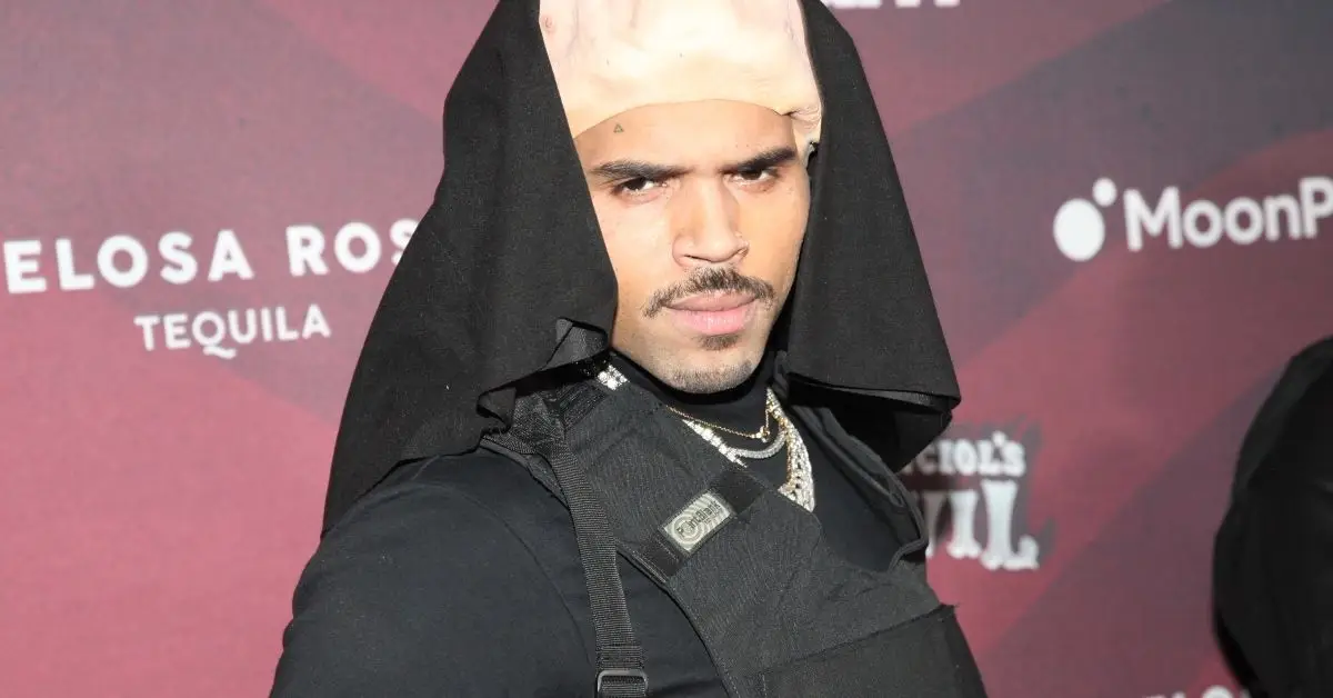 Chris Brown en la alfombra roja