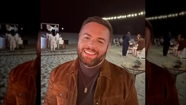 Andres Glass smiling