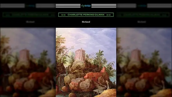 Herland by Charlotte Perkins Gilman book cover
