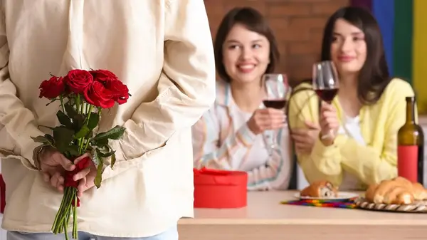 Polyamorous throuple