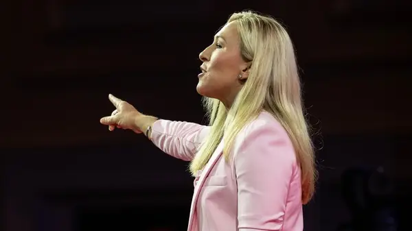 Marjorie Taylor Greene at an event 