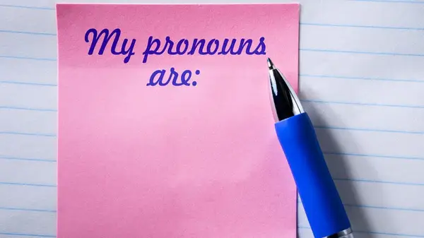 Pronoun note