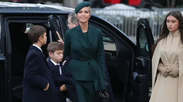 Ivanka Trump at inauguration