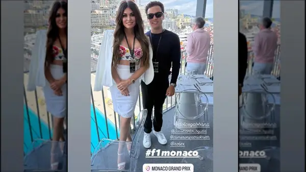 Kimberly Guilfoyl at Monaco Grand Prix