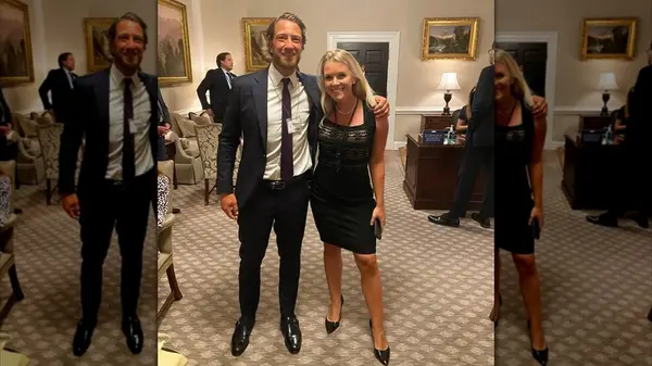 Karoline Leavitt with Dave Portnoy