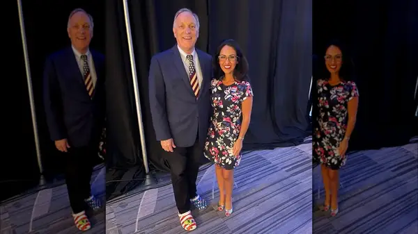 Andy Biggs and Lauren Boebert together