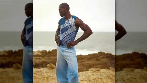 Model wearing Salt Murphy, Mark Kenny