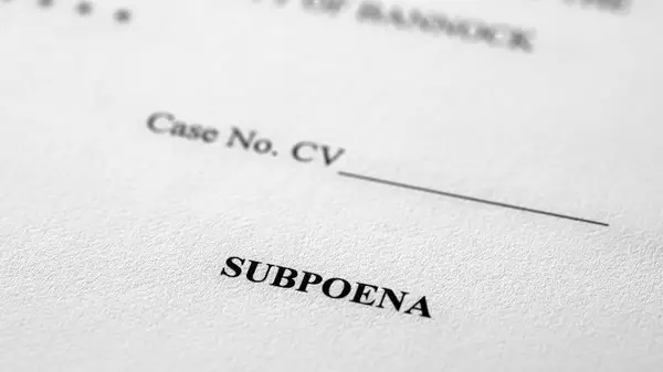 Subpoena paper