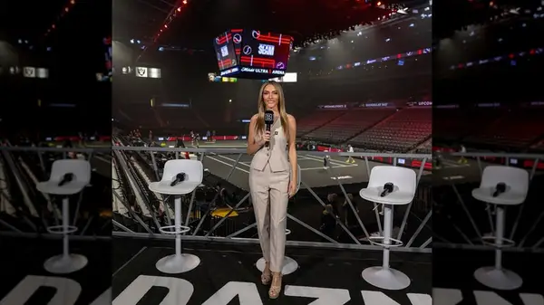 Emily Austin at the MGM Rewards Slam