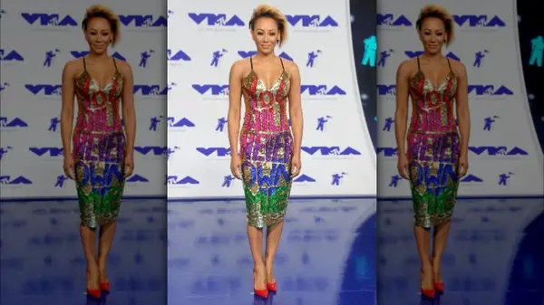 Mel B on the red carpet