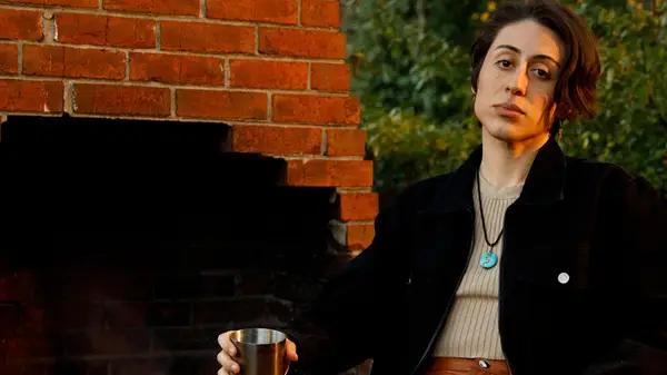 non binary person relaxing