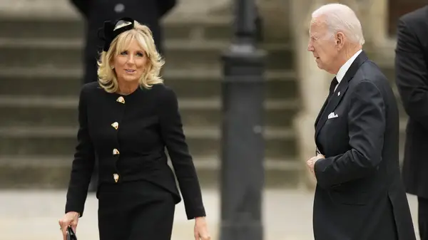Jill BIden at Queen Elizabeth