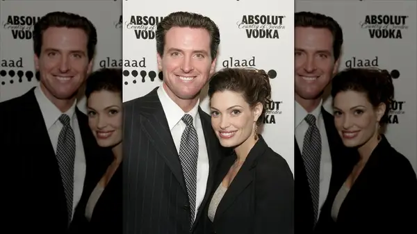 Kimberly Guilfoyle and Gavin Newsom in 2004