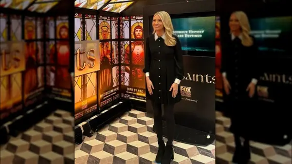 Kayleigh McEnany in fox square november 2024