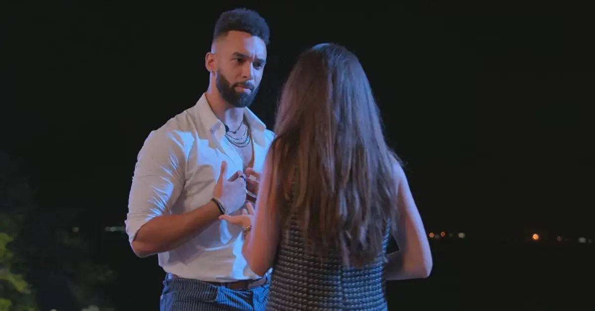 Bartise Bowden i Ines Tazi w „Perfect Match”.