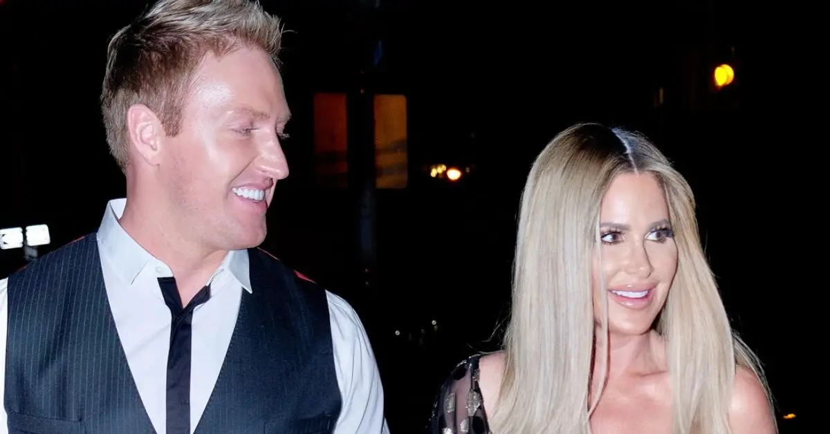 Kroy Biermann y Kim Zolciak de paseo