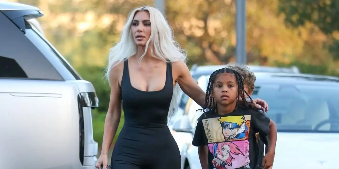 Saint West i Kim Kardashian na zakupach
