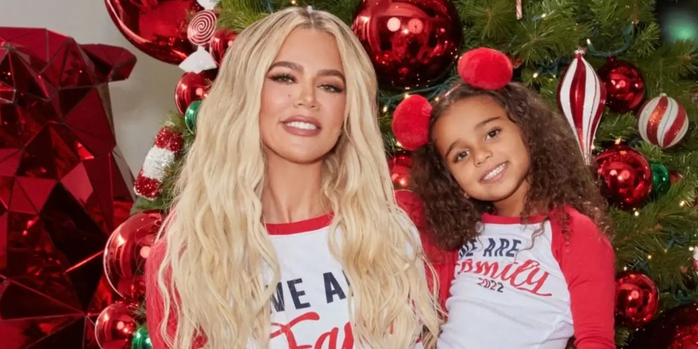 Khloe Kardashian i Dream Kardashian w sesji zdjęciowej