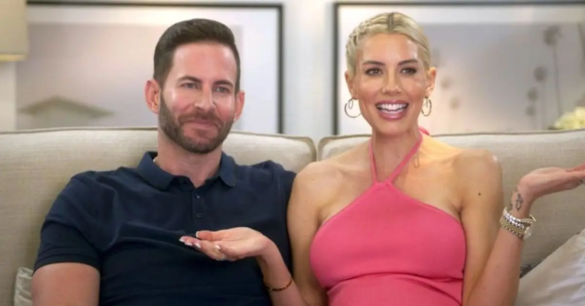 Tarek i Heather El Moussa w scenie z filmu The Flipping El Moussas