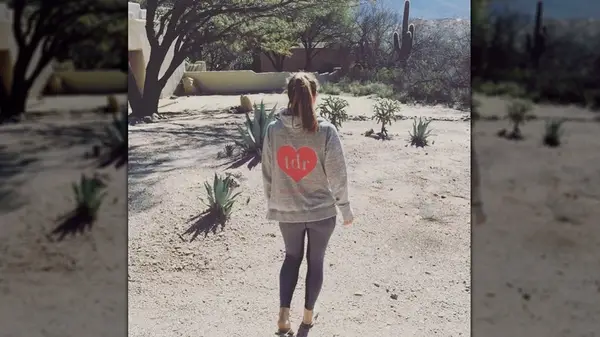 Talia Goldstein walking