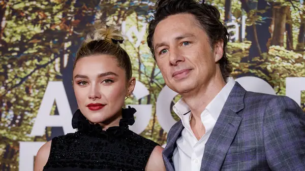 Florence Pugh and Zach Braff