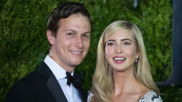 Jared Kushner with Ivanka Trump