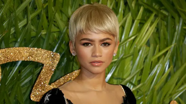 Zendaya with blonde hair