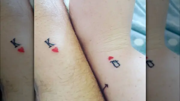 King and Queen tattoos