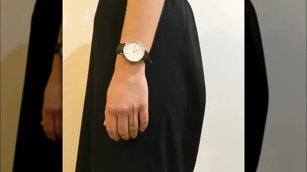 Line ring finger tattoo