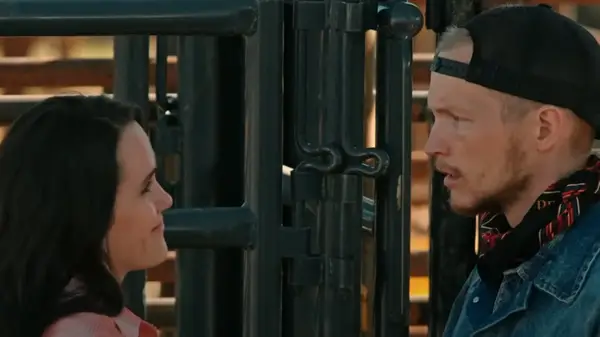 Eden Brolin and Jefferson White in Yellowstone