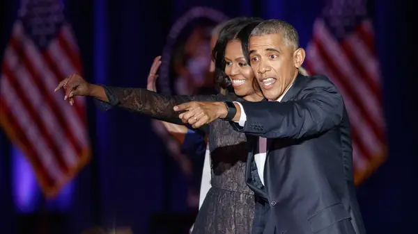 Michelle and Barack Obama