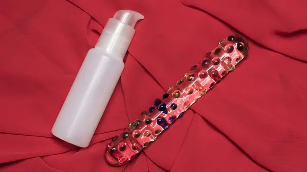 Lube and sex toy