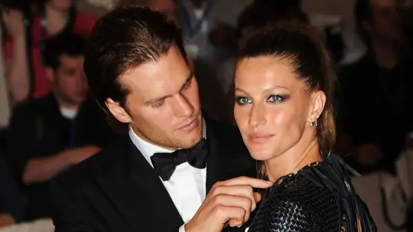 Tom Brady and Gisele Bundchen on the red carpet