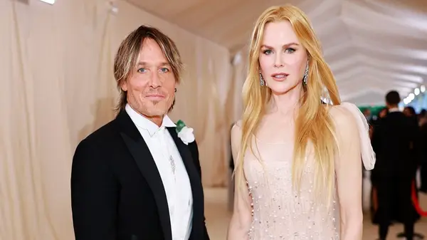 Keith Urban with Nicole Kidman on the red carpet