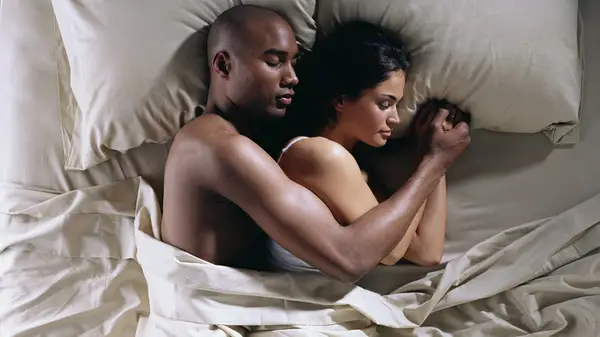 Couple in bed