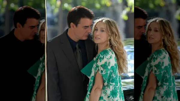 Carrie Bradshaw and Big in SATC