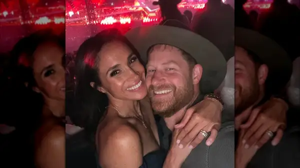 Harry and Meghan at Beyonce Cowboy Carter tour