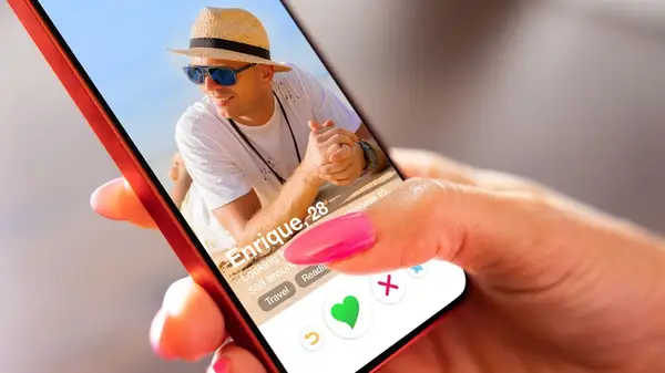 Person on a dating app