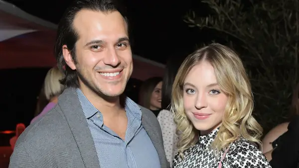 Sydney Sweeney and Jonathan Davino at an event