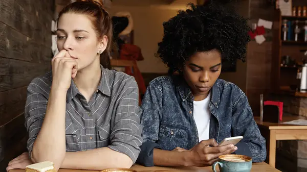 Bored lesbian couple 