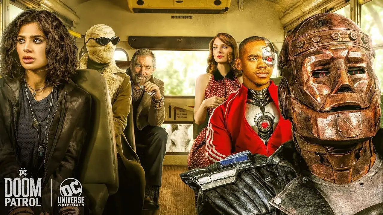 Imagem promocional do Doom Patrol