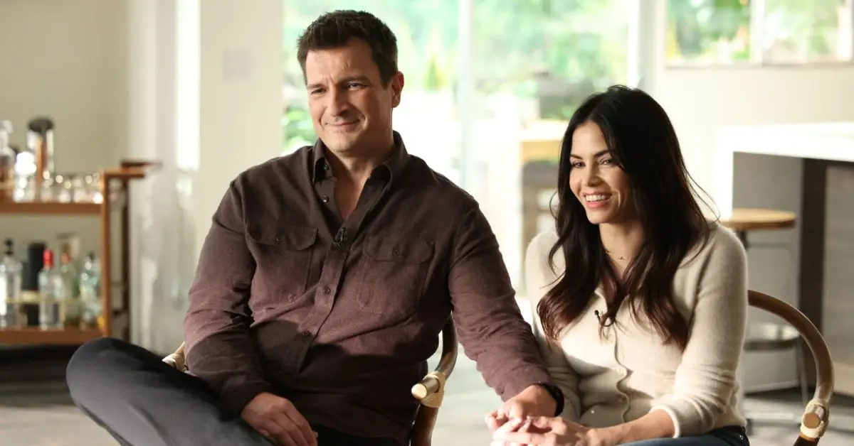Nathan Fillion og Jenna Dewan fra The Rookie