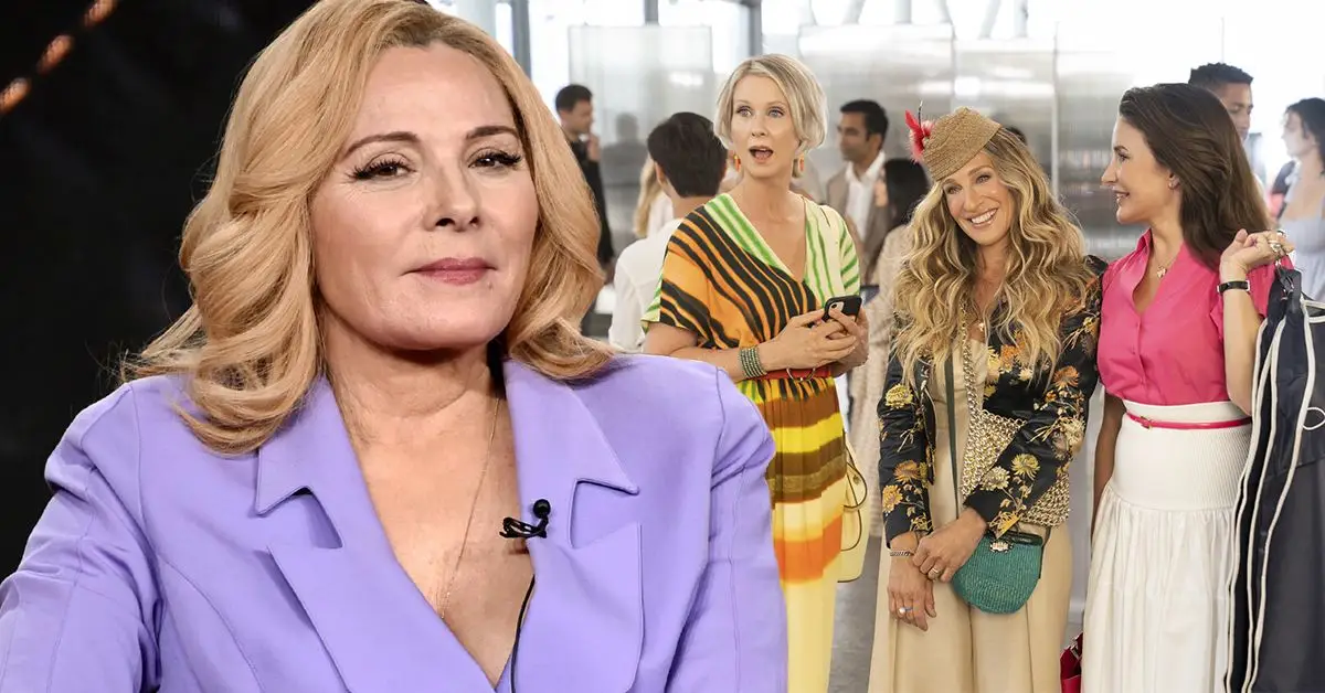 Kim Cattrall und die And Just Like That-Besetzung